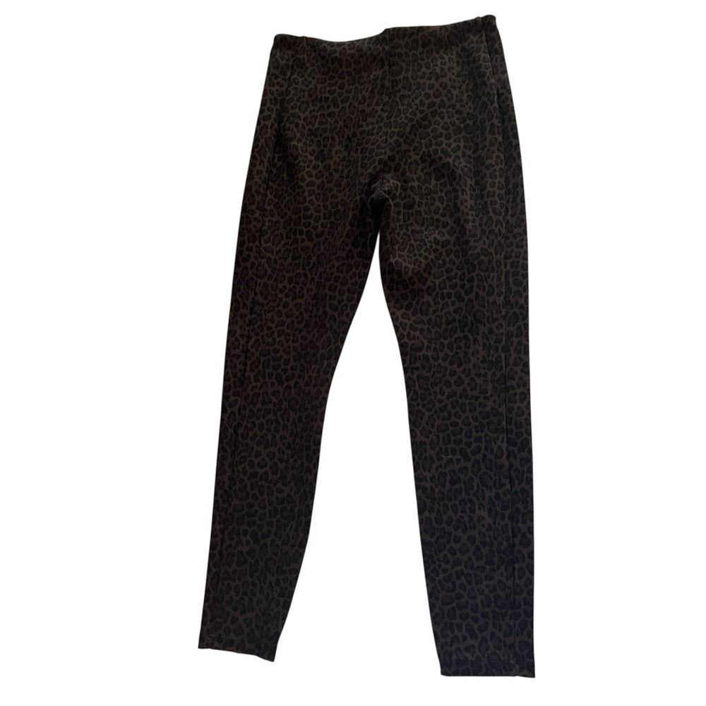 Liverpool Women's Size 6P Petite Ponte Pants Leopard Cheetah Skinny‎ Fitted